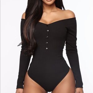 Fashion Nova Caroline Off The Shoulder Bodysuit